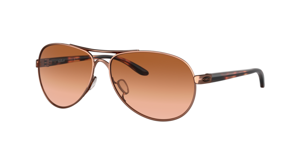 Oakley 2025 Feedback Rose Gold w/VR50 Brown Gradient