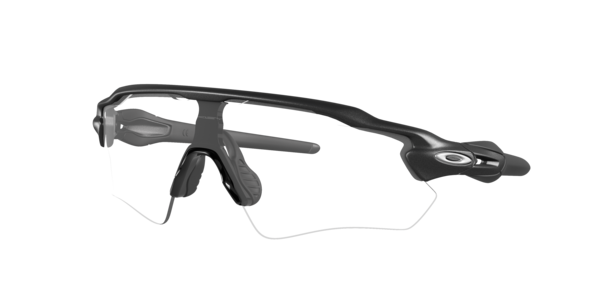 Oakley 2025 Radar EV Path Steel w/ Clear to Blk Irid Photochrom