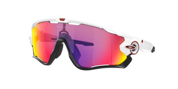 Oakley 2025 Jawbreaker Polished White w/ Prizm Road