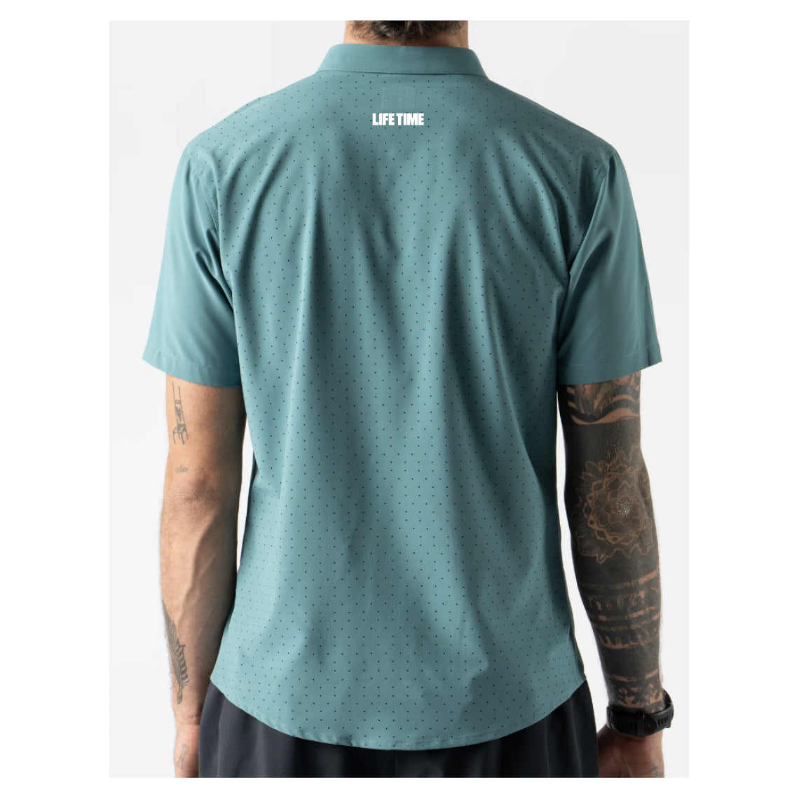 2025 Mens SS Hydro Green Shirt