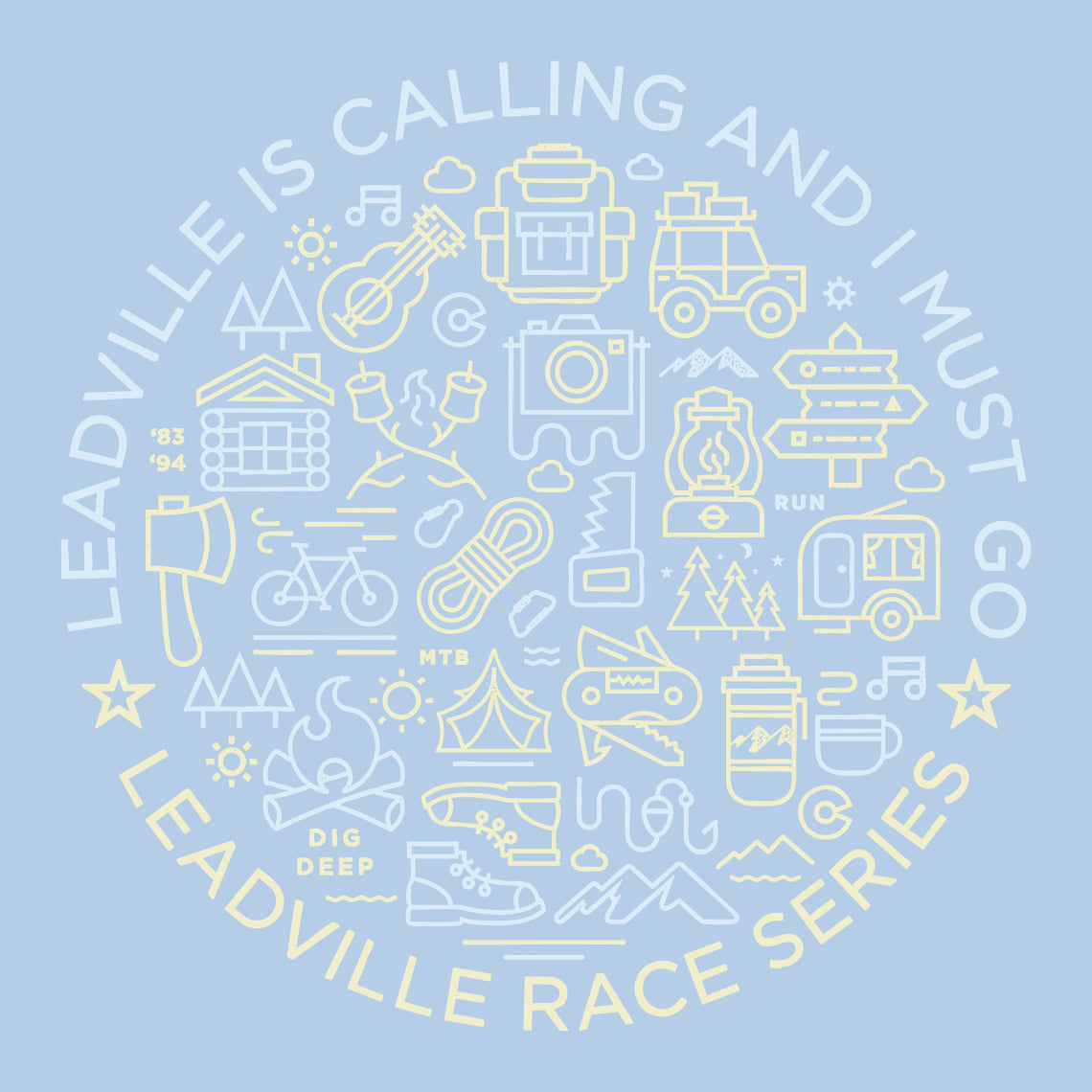 2025 Women's Blue SS Leadville Calling