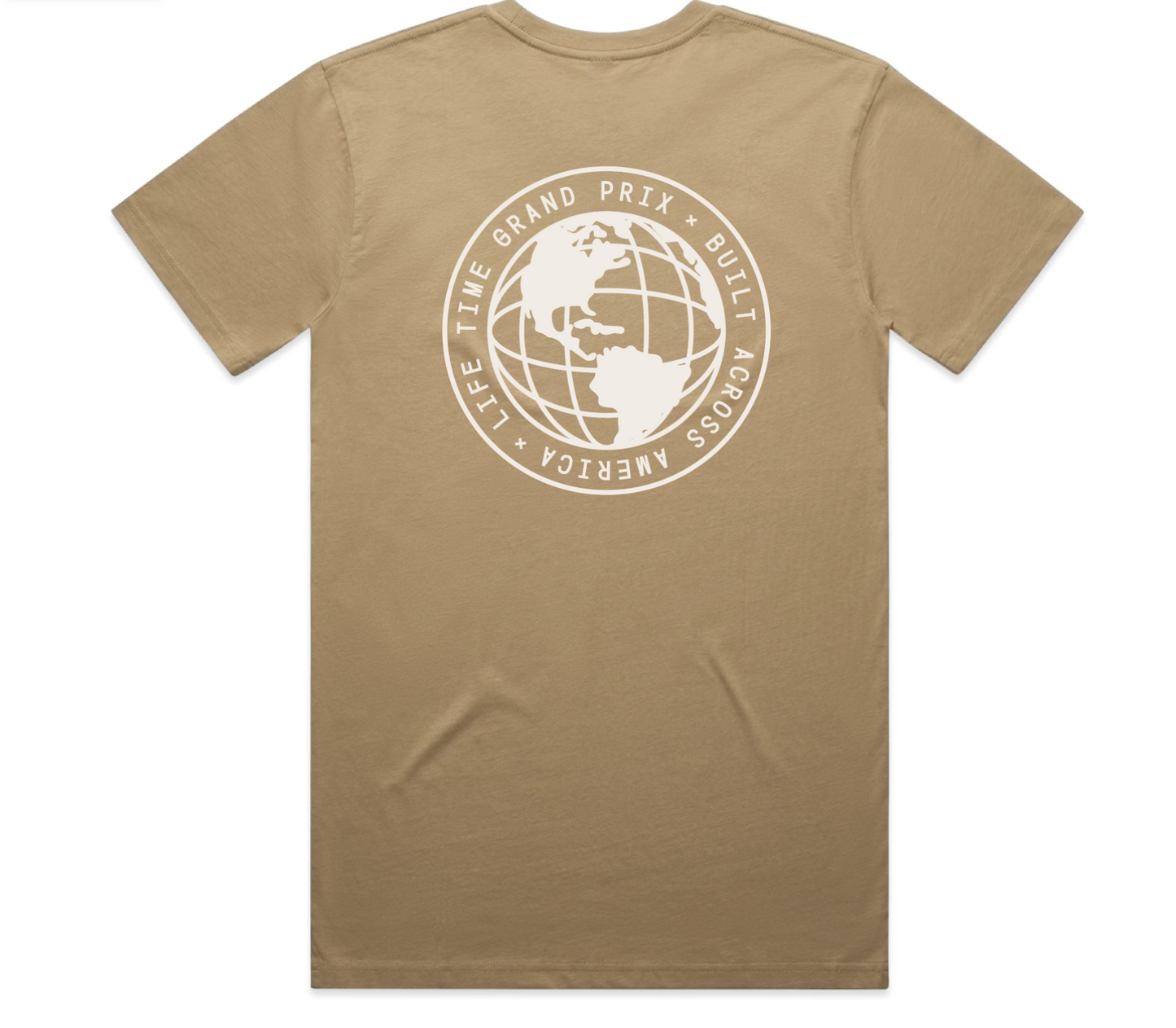 2026 Life Time Grand Prix Unisex SS Tee- Sand