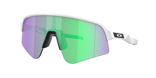 Oakley 2025 Sutro Lite Sweep Matte White  w/ Prizm Road Jade