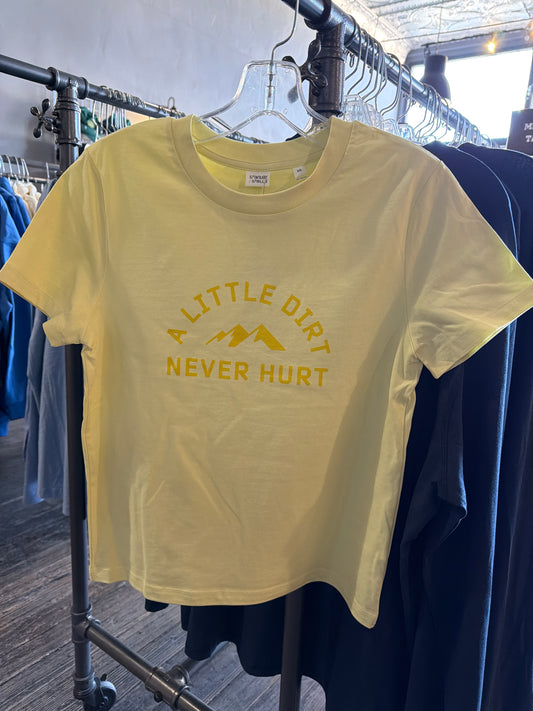 2026 Women's SS Dirt Tee - Lemon