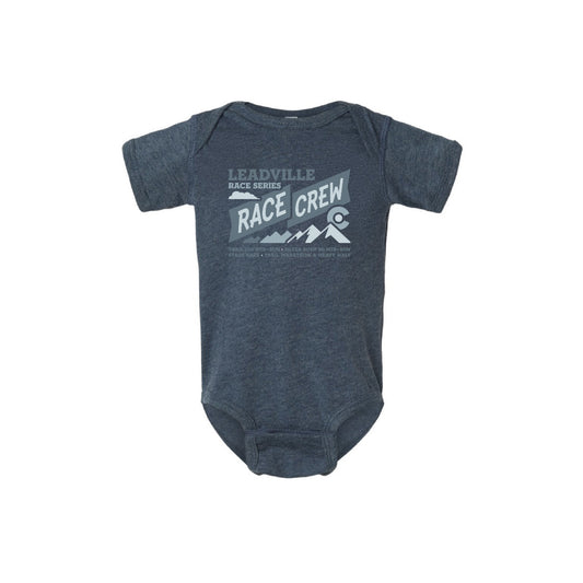 2026 Baby Onesie Race Crew-Denim