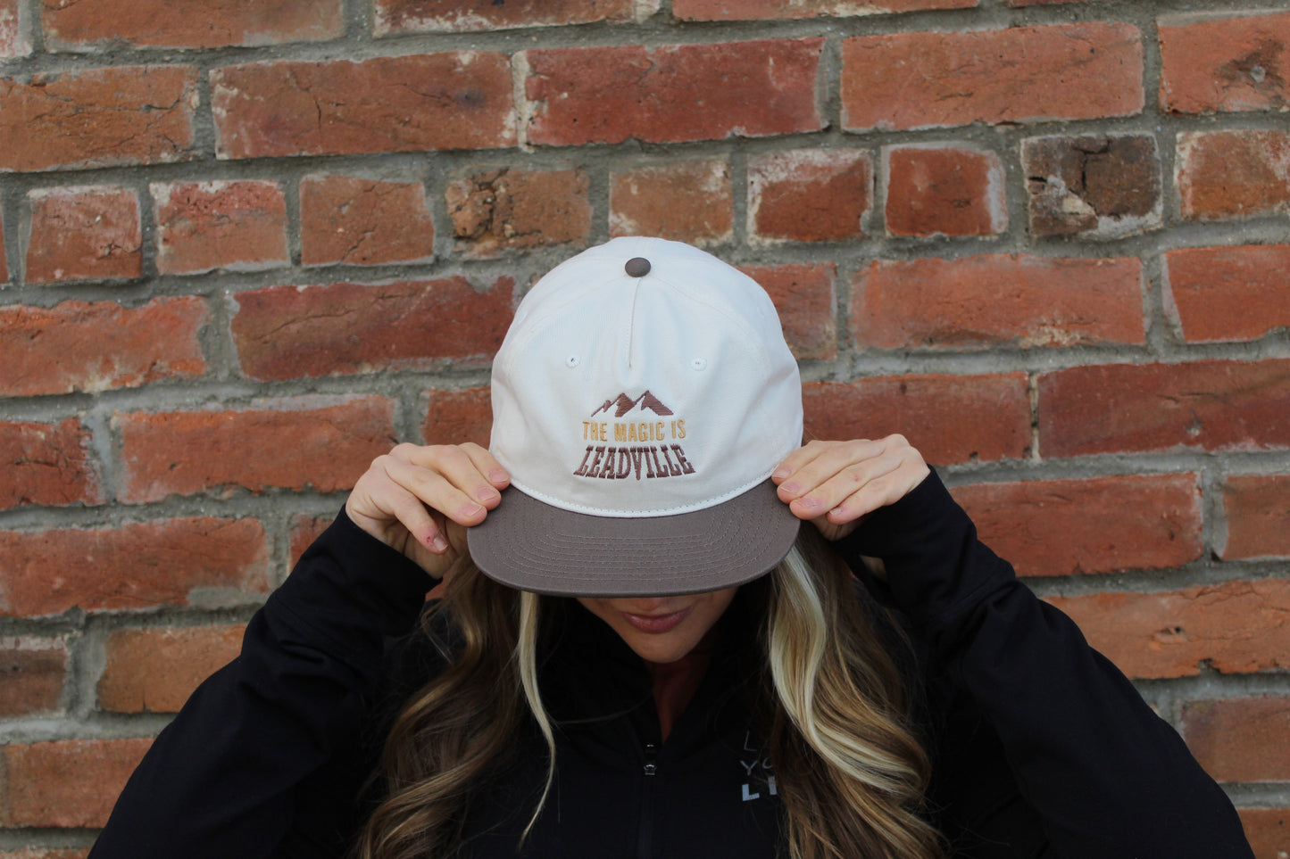 "The Magic is Leadville" Flat Brim Hat