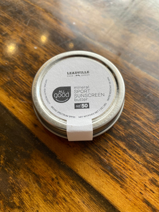All Good Organic Sunscreen Butter- SPF 50