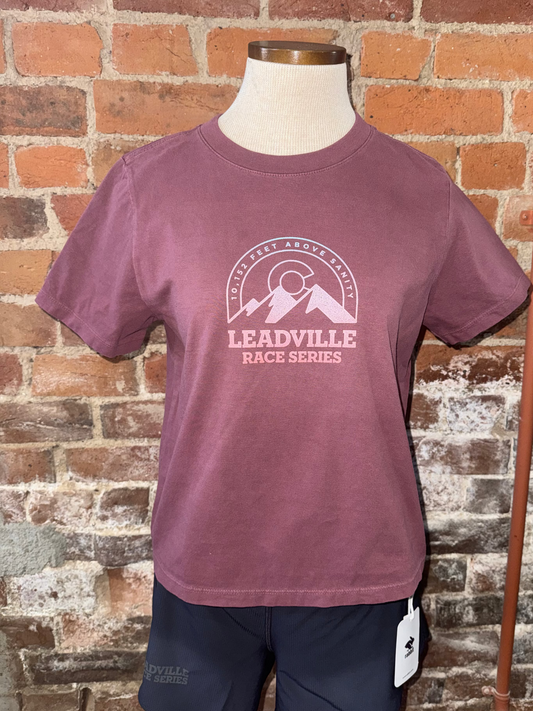 2026 Women's Garment-Dyed SS Tee- Maroon