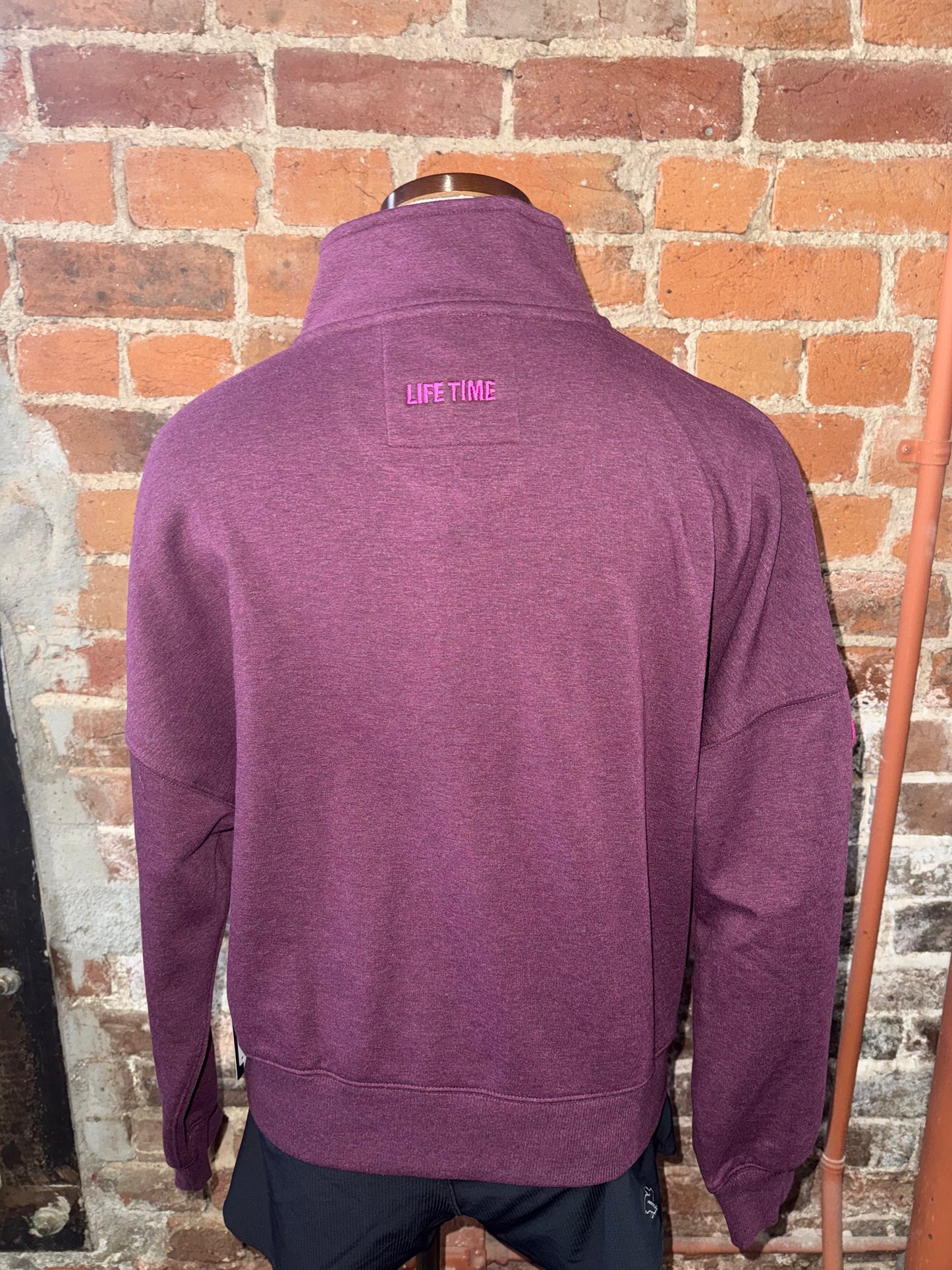 2026 Womens Rabbit Go-To Half Zip Sweatshirt - Mauve