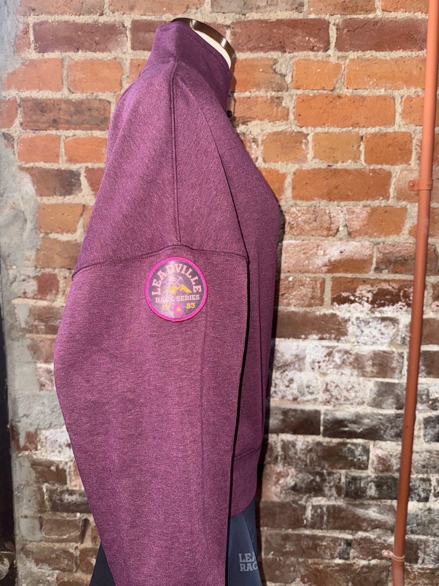 2026 Womens Rabbit Go-To Half Zip Sweatshirt - Mauve