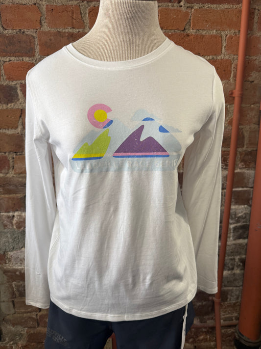 2026 Womens LRS TASC White All Day LS Tee