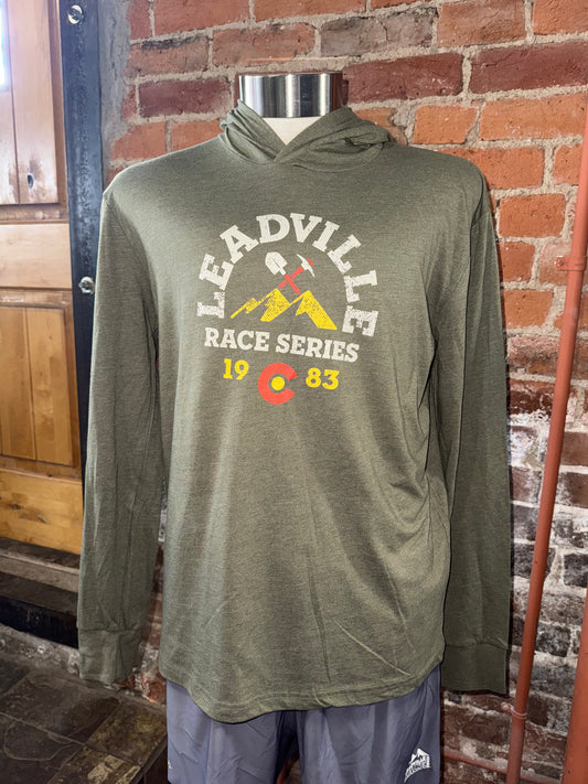 2026 Unisex Jersey Hooded LS Tee - Military Green