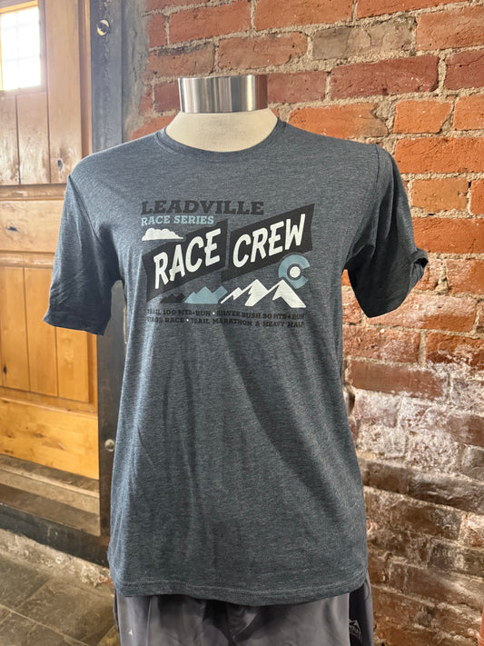 2026 Unisex Race Crew Tee- Antique Denim