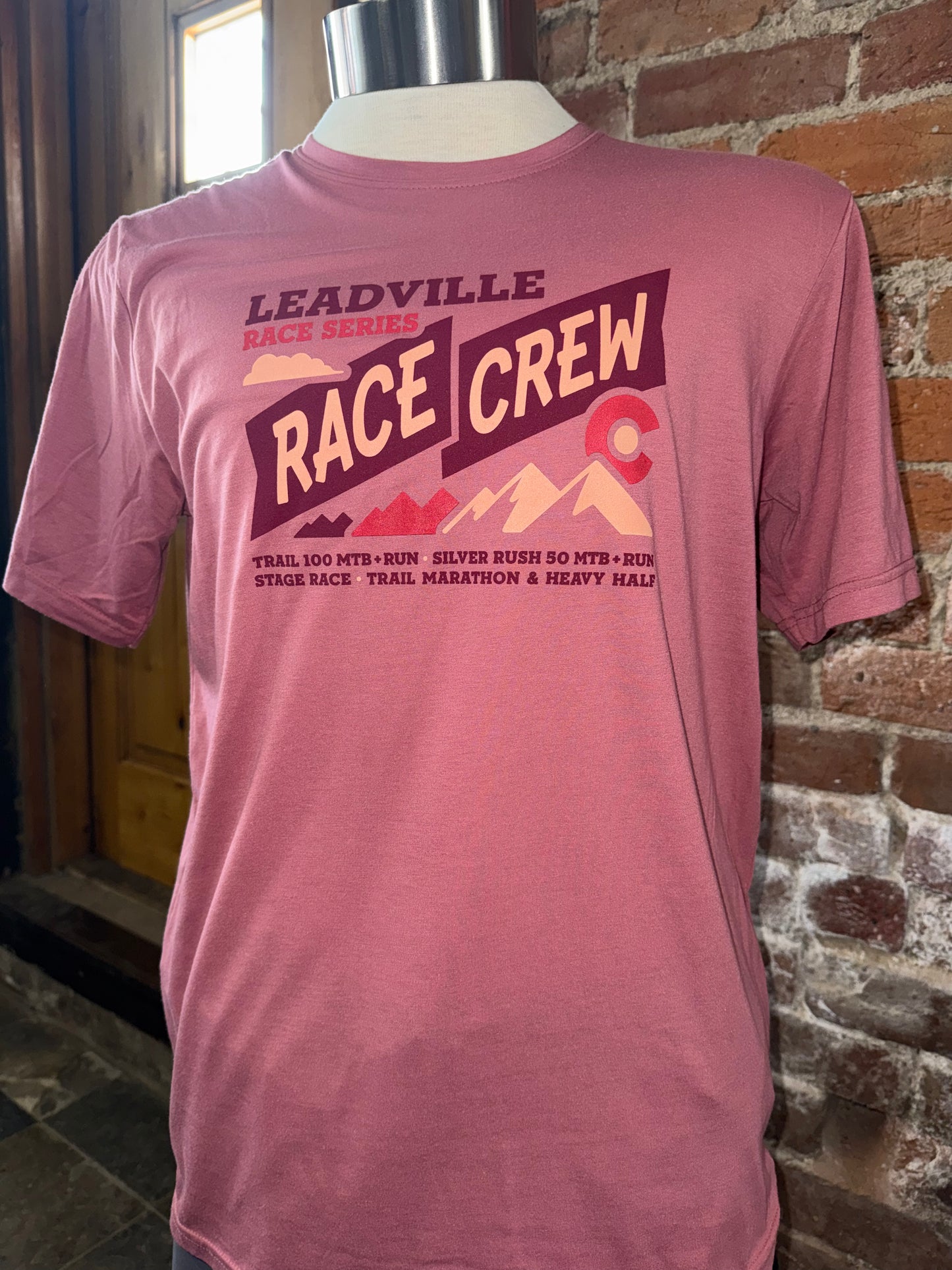 2026 Unisex Race Crew Tee- Paprika