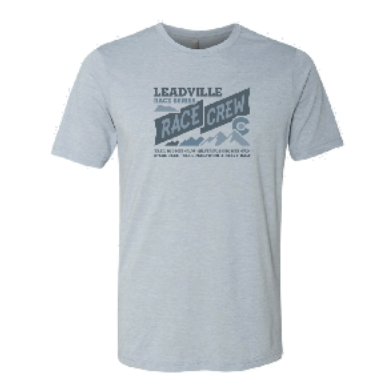 2026 Unisex Race Crew Tee- Stonewash Denim