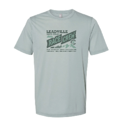 2026 Unisex Race Crew Tee- Stonewash Green