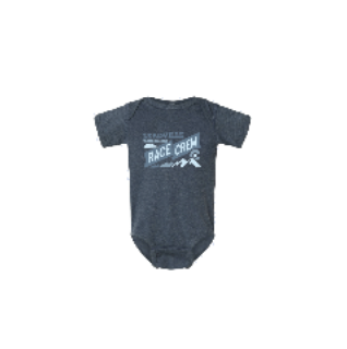 2026 Baby Onesie Race Crew-Denim