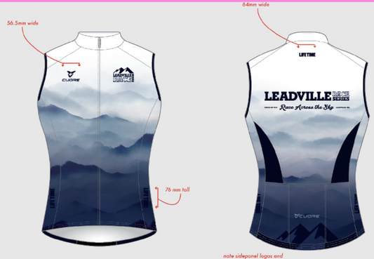 2026 Cuore Silver Splash Vest w/pockets - Mens