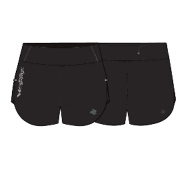 2026 Womens Rabbit Float N' Fly 3" Shorts- Black