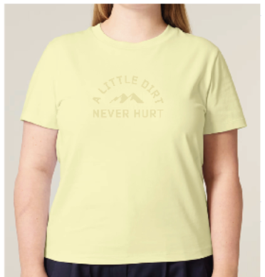 2026 Women's SS Dirt Tee - Lemon