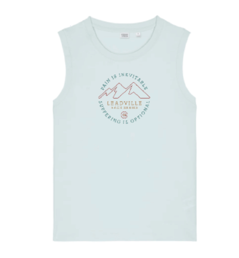 2026 Womens Tank Pain Suffering - Blue Ice