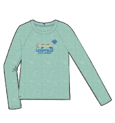 2026 Womens Rabbit EZ Tee LS - Opal Green