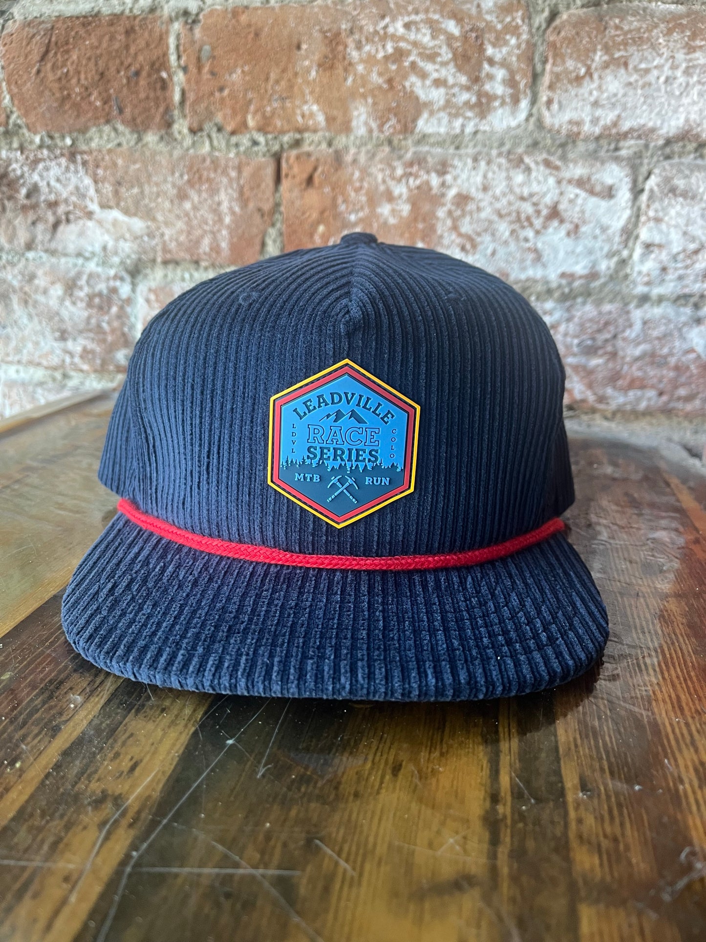 2025 Leadville Race Series Corduroy Flat Brim Trucker