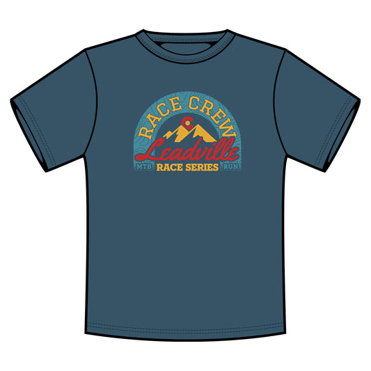 2025 Race Crew Tee-Deep Blue Teal