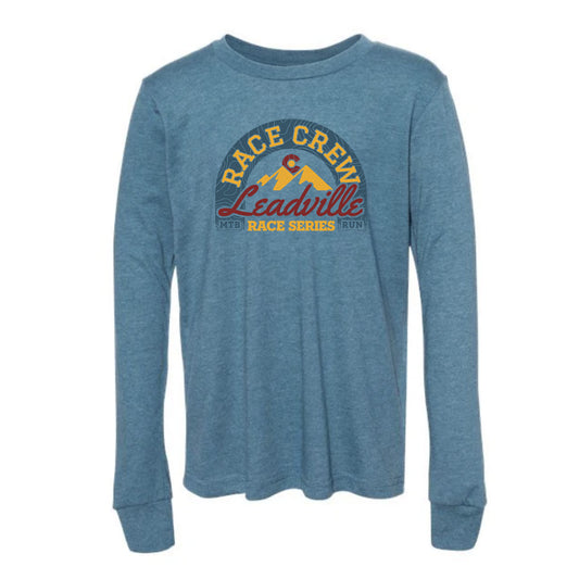2025 Youth Race Crew Long Sleeve Tee