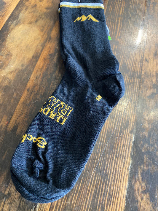 2025 6" Wool Sock-Black Mountain